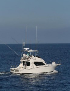 FIRE HATT 43' Hatteras Convertible Fishing Charter Boat